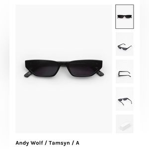 Andy Wolf Sunglasses - black - like new-